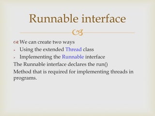 Threading concepts | PPTX