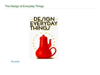 The Design of Everyday Things The book 