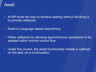 Threading net 4.5