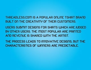 Threadless Design Secrets