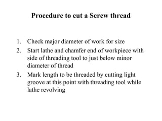 Thread making | PPT