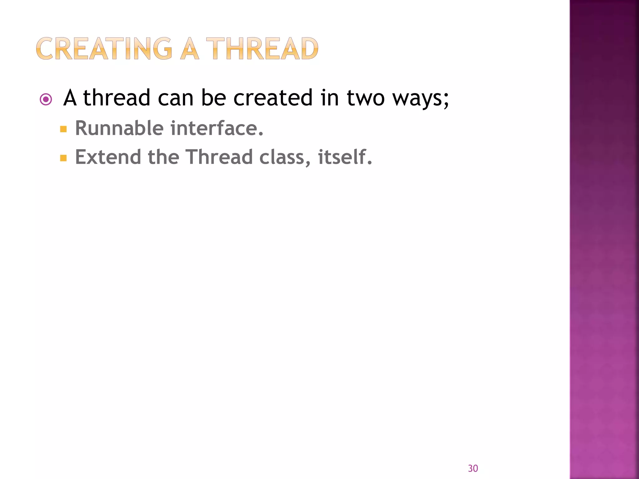 Thread model in java | PPT