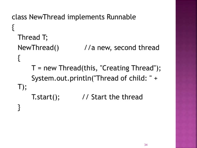 Thread model in java | PPT