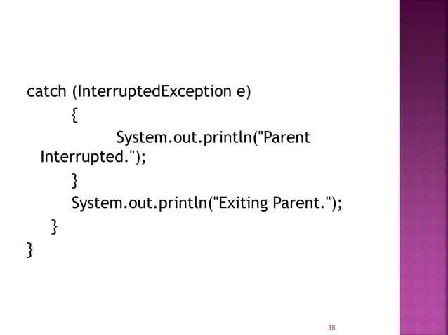 Thread model in java | PPT