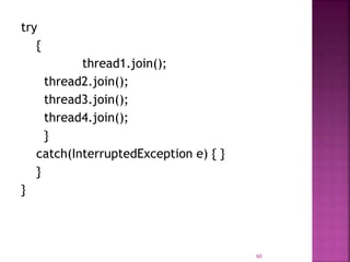 Thread model in java | PPT