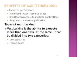 Thread model in java | PPT