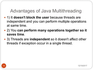 Thread&multithread | PPTX