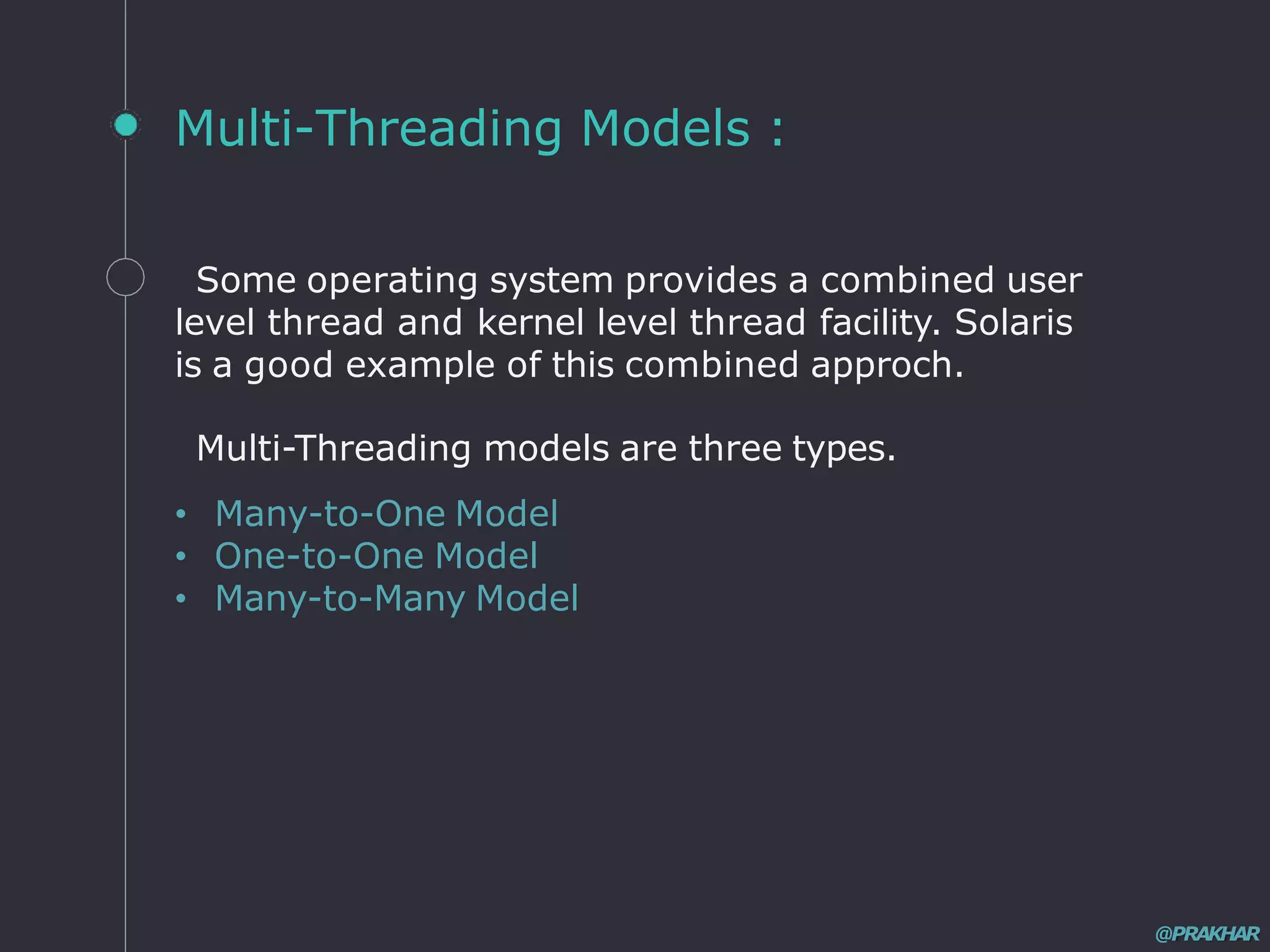 thread os.pptx | Operating Systems | Computer Software and Applications