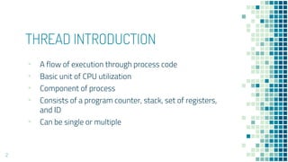 Operating System Thread | OS Thread | PPT | CSE | Presentation | PPT