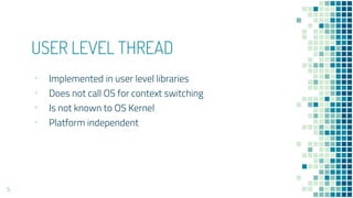 Operating System Thread | OS Thread | PPT | CSE | Presentation | PPT