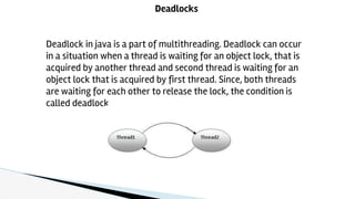 Threads in Java | PPT
