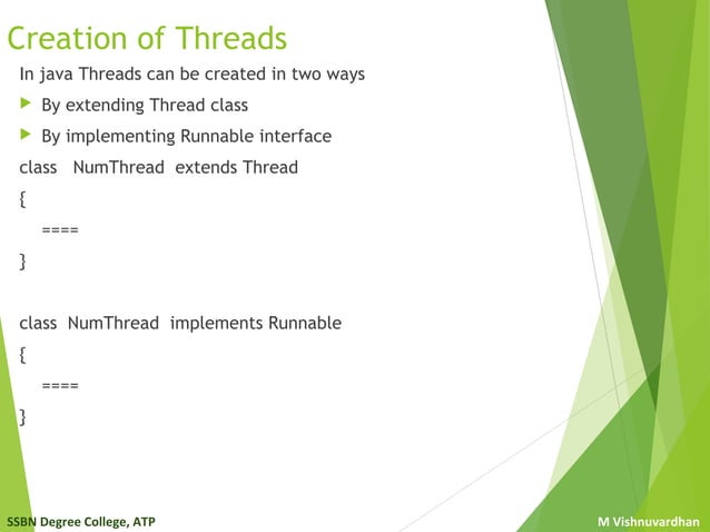 Java Threads | PPT