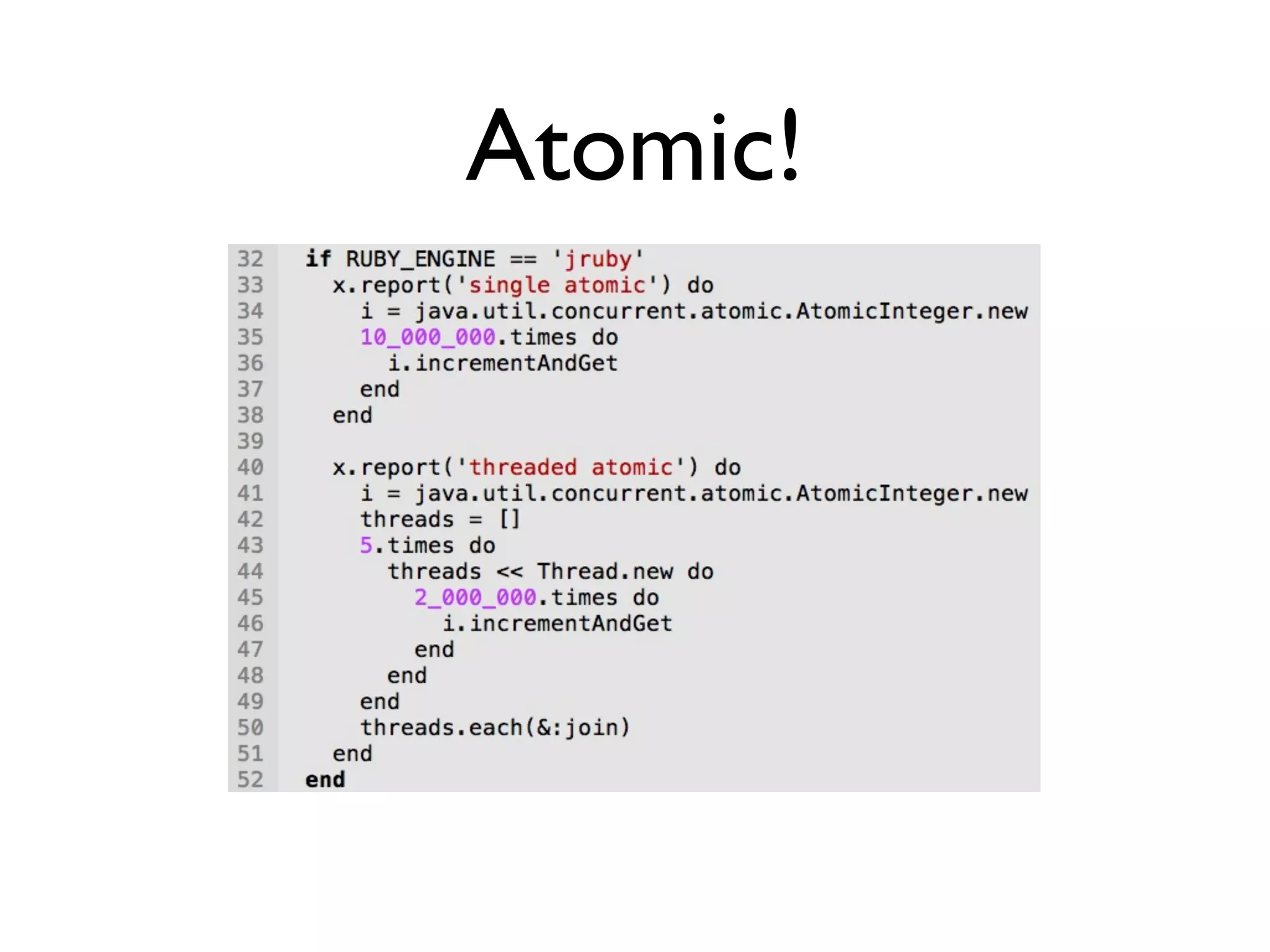 Atomic!
 