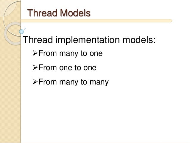 Threads and multi threading