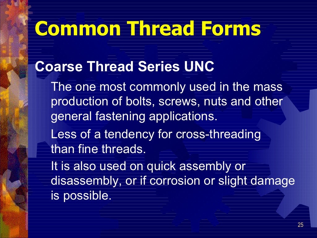 Threads and thread_cutting