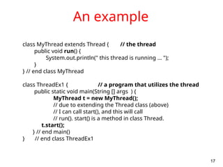 Thread Is Running Threads_OS.ppt Concepts.ppt Includes the top[c about OS. It includes ...