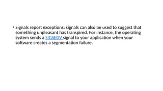 Threads, signal and socket system calls.pptx