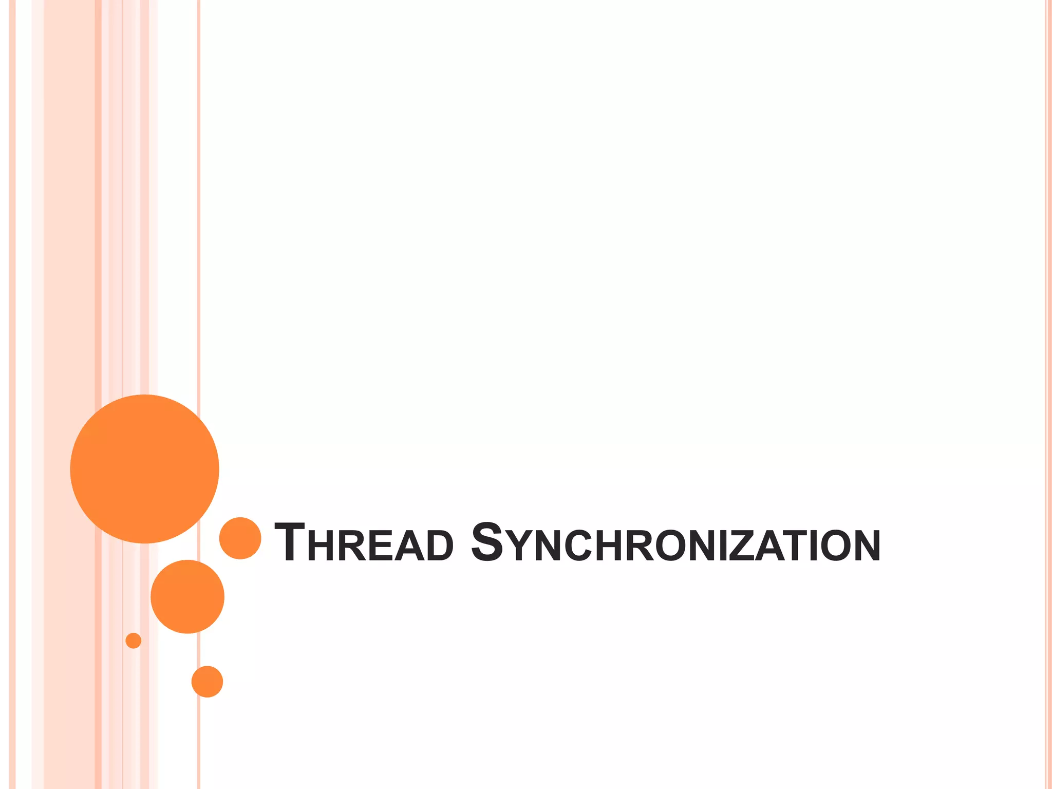 C# Thread synchronization | PPT