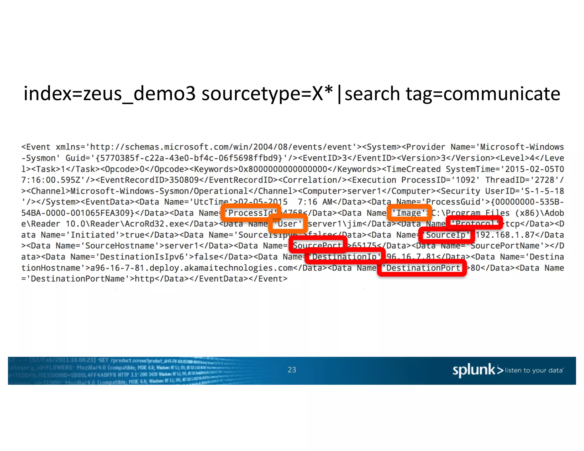 index=zeus_demo3	sourcetype=X*|search	tag=communicate
23
 