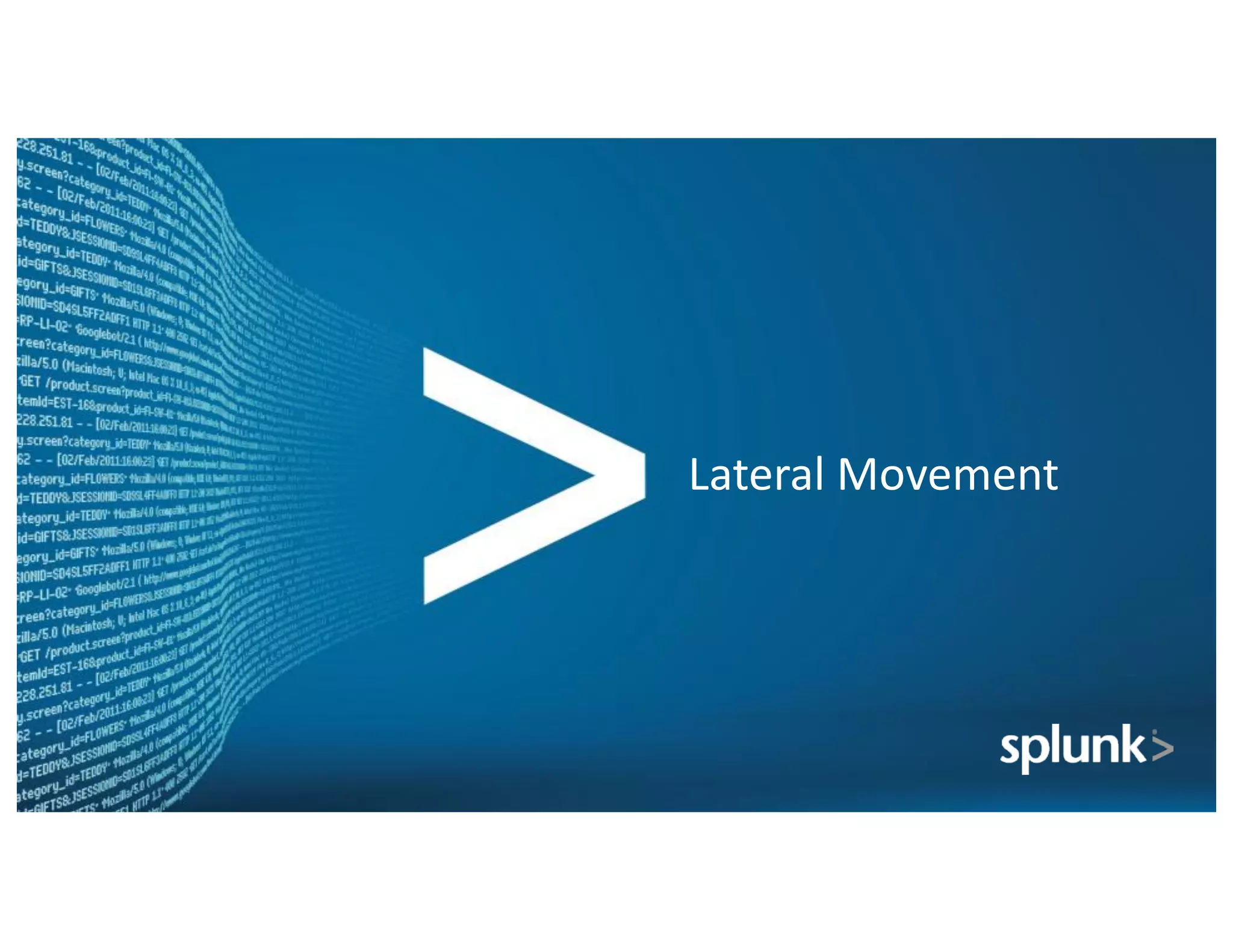 Lateral	Movement
 