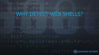 Threat Hunting Web Shells Using Splunk | PPTX