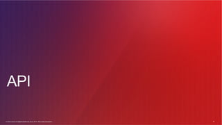 © Cisco и(или) ее аффилированные лица, 2014 г. Все права защищены. 34
34© Cisco и(или) ее аффилированные лица, 2014 г. Все права защищены.
API
 