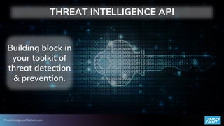 Threat Intelligence Platform - Introduction | PDF