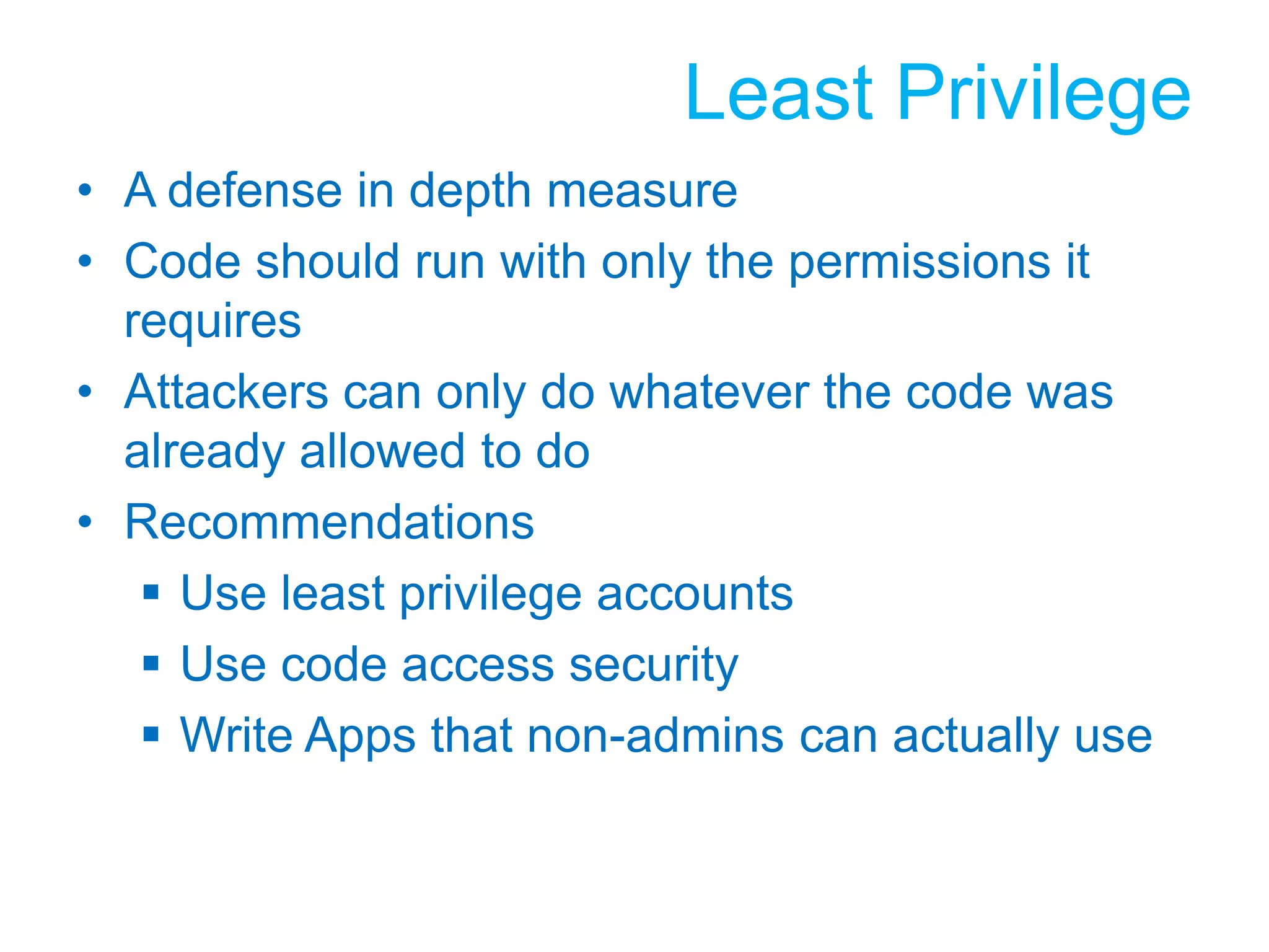 System Failures can be Bad