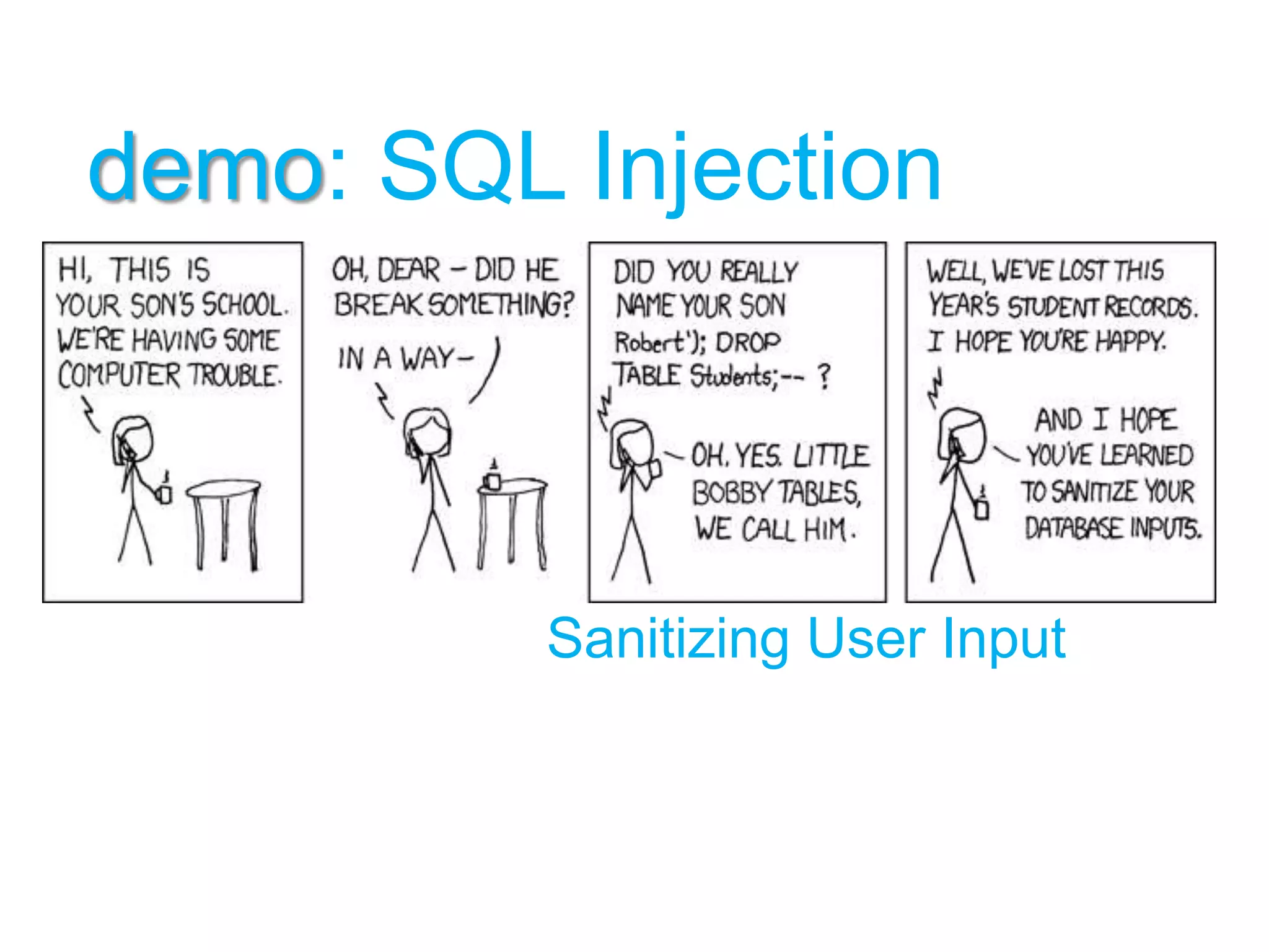 Storing SecretsHackers use search engines to locate secretsSearch engines will find anything you have hidden