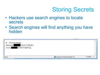 The underlying DLL (NTDLL.DLL) not vulnerableEven if the buffer was large enoughCode made more conservative during Security PushProcess halts rather than executes malicious code, due to buffer-overrun detection code (-GS)IIS 6.0 not running by default on Windows Server 2003Even if it was vulnerableIIS 6.0 doesn’t have WebDAV enabled by defaultEven if it was runningMaximum URL length in IIS 6.0 is 16kb by default (>64kb needed) Even if it did have WebDAV enabledDefense in Depth (MS03-007)Windows Server 2003 UnaffectedMicrosoft Security Bulletin MS03-007Unchecked Buffer In Windows Component Could Cause Server Compromise (815021)Originally posted: March 17, 2003 Impact of vulnerability: Run code of attacker's choiceMaximum Severity Rating: CriticalAffected Software: Microsoft Windows NT 4.0 Microsoft Windows 2000 Microsoft Windows XP Not Affected Software:Microsoft Windows Server 2003