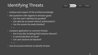 Threat Modeling And Analysis | PPTX