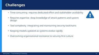 Threat Modeling in DevSecOps Visual Guide | PPTX