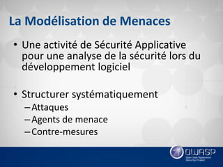 OWASP Québec: Threat Modeling Toolkit - Jonathan Marcil