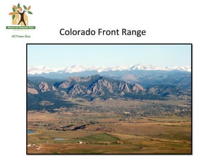 Colorado	
  Front	
  Range	
  
 