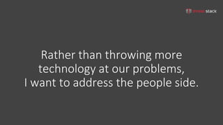 tom@cloudzero.com @tmclaughbos
How we present security
 