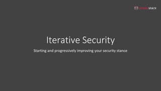 tom@cloudzero.com @tmclaughbos
Security Paralysis
I don’t know what to do
 