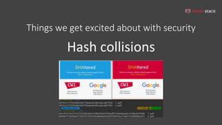 tom@cloudzero.com @tmclaughbos
Why is security hard for us?
 