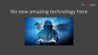 tom@cloudzero.com @tmclaughbos
Who is this guy up here?
His headshot is lasers and a cat
 