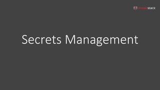 tom@cloudzero.com @tmclaughbos
How we present security
 