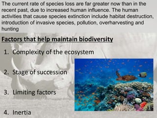 Threats to biodiversity | PPT