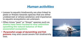 Major Threats to Aquatic biodiversity .pdf