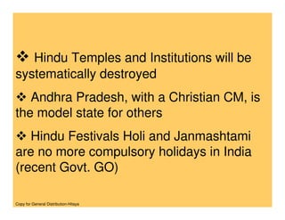 Threat To Hinduism