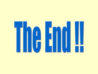 The End !! 