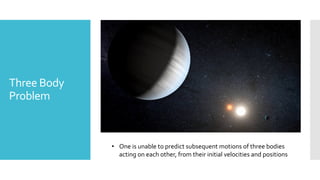 Three Body Problem Hard Drive The Three Body Problem of Data Science | PDF