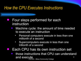 Three Central Processing Unit | PPT | Computing | Technology & Computing