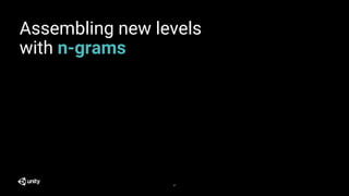 Assembling new levels
with n-grams
27
 