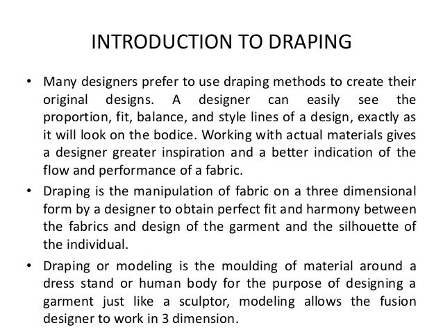 Three Dimensional Dress Form