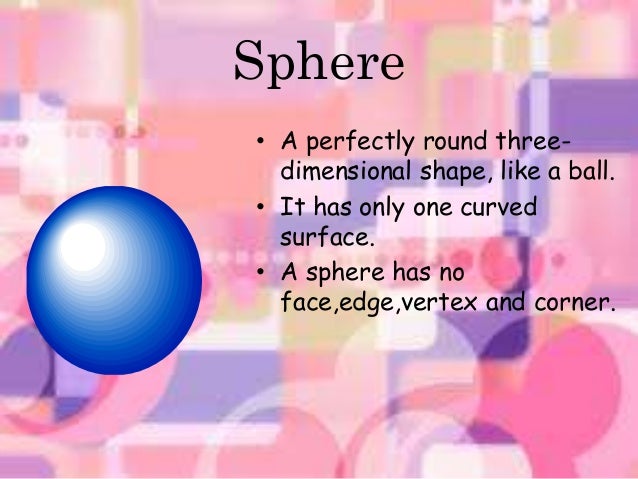 Three dimensional figures