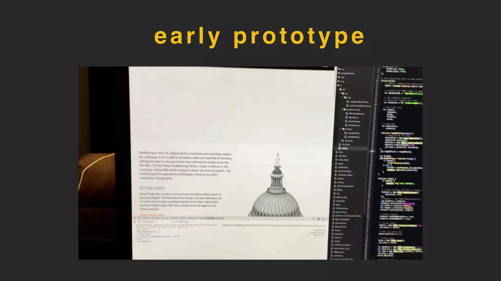 early prototype
 