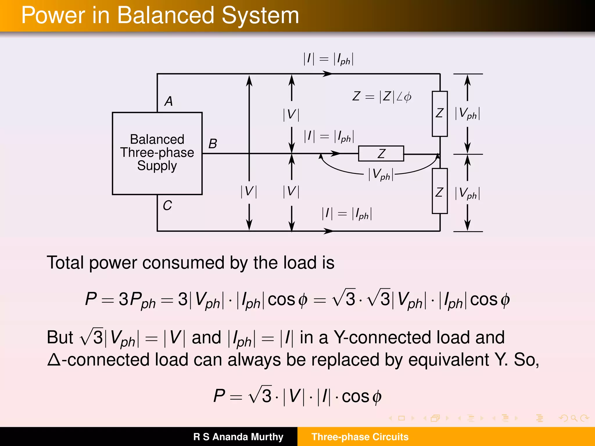 Three phase-circuits | PDF